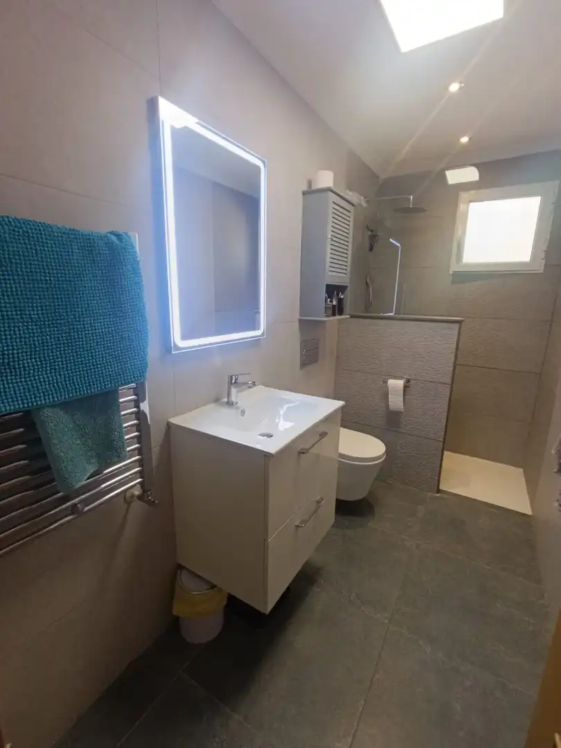 Bany de Casa o xalet en venda en Totana amb Aire condicionat, Jardí privat i Terrassa