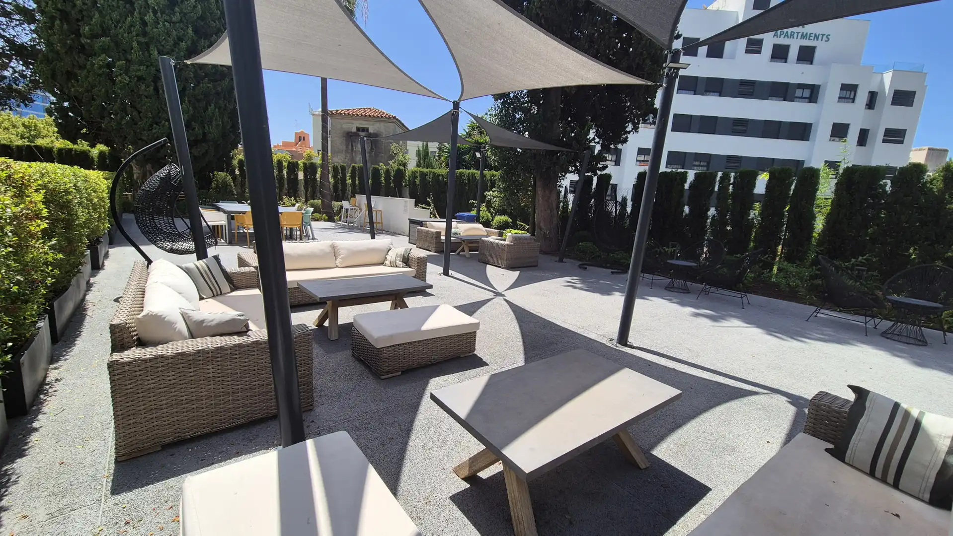 Terrace of Ground floor for rent in Marbella  with Air Conditioner, Terrace and Storage room