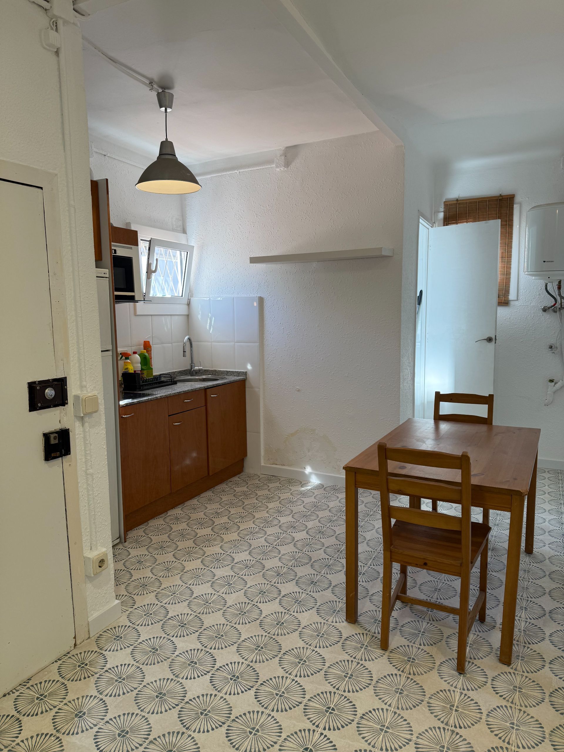 Kitchen of Attic to rent in  Barcelona Capital  with Air Conditioner and Heating