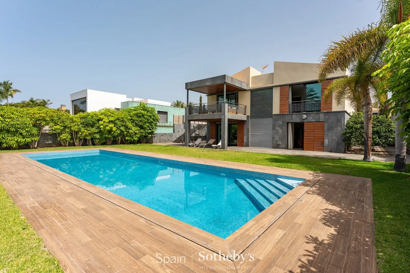 Piscina de Casa o chalet de alquiler en Arona con Aire acondicionado, Jardín privado y Terraza