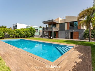 Haus mit Pool zur Miete in Calle Landa Golf
