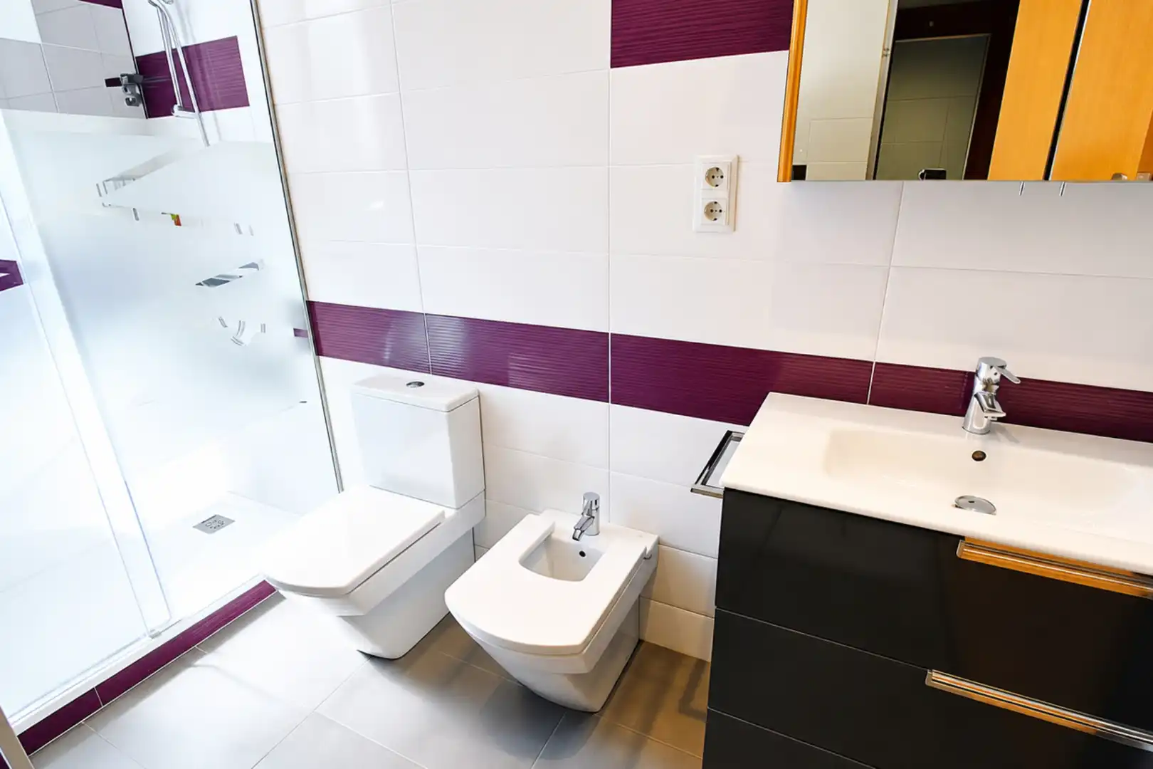 Baño de Casa adosada en venta en Barcelona con Aire acondicionado y Terraza