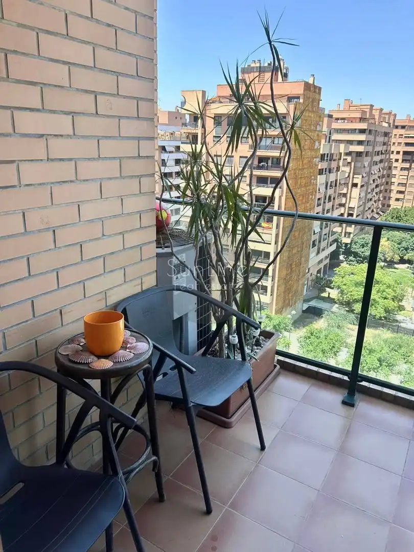 Balcony of Flat for rent in Poblats Marítims