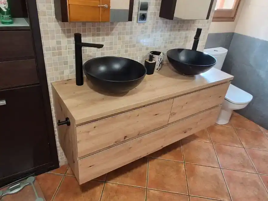 Badezimmer von Wohnung zum Verkauf in Tavernes de la Valldigna mit Klimaanlage und Balkon