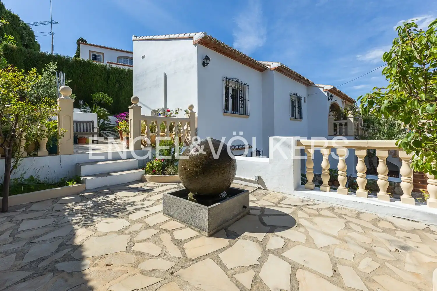 Vista exterior de Finca rústica en venda en Jávea / Xàbia amb Aire condicionat, Calefacció i Jardí privat