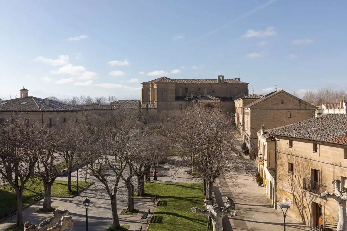 Vista exterior de Casa o xalet en venda en Casalarreina amb Jardí privat