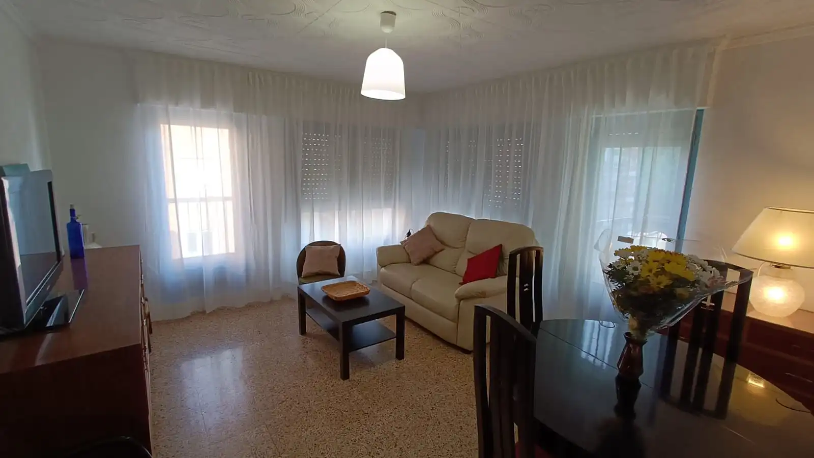 Sala d'estar de Pis en venda en Alicante / Alacant amb Moblat