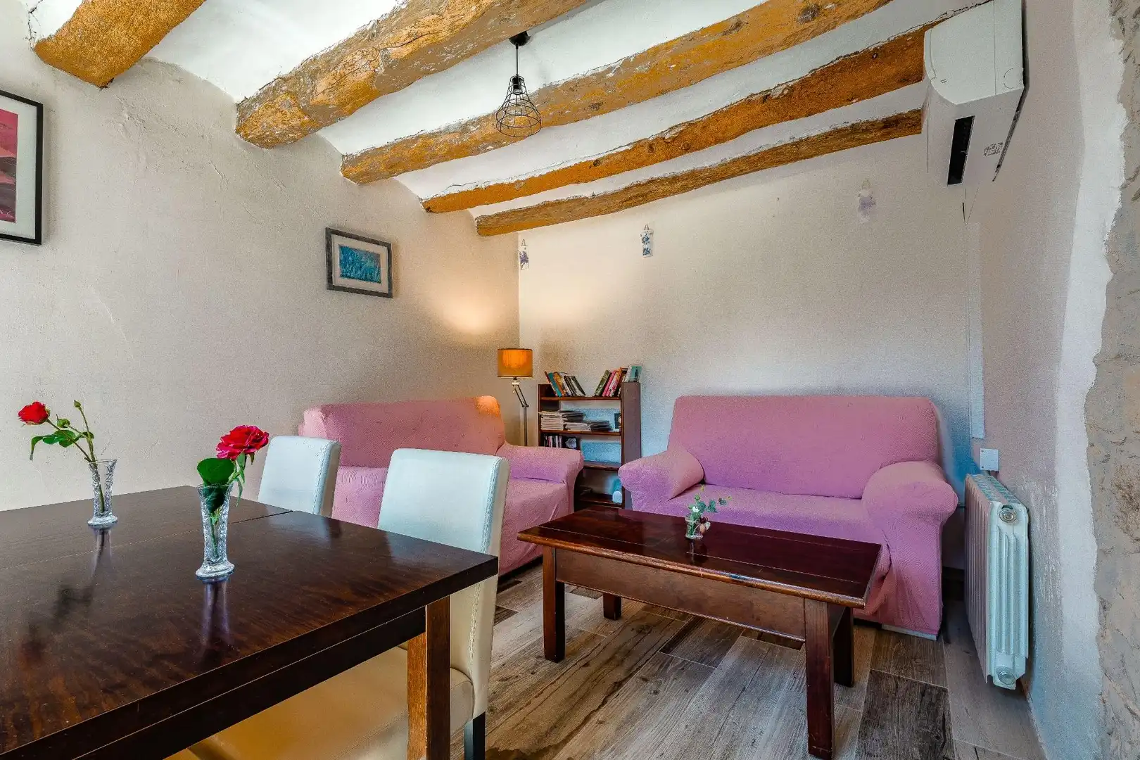 Sala de estar de Casa o chalet en venta en Ribera d'Ondara con Aire acondicionado, Calefacción y Terraza