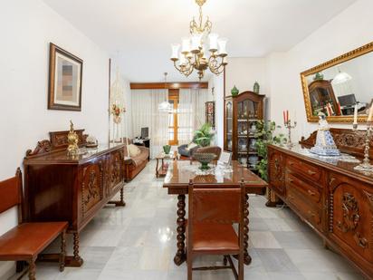 Dining room of Flat for sale in  Granada Capital  with Heating, Parquet flooring and Terrace