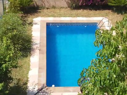 Swimming pool of Single-family semi-detached for sale in La Pobla de Montornès    with Air Conditioner, Terrace and Swimming Pool