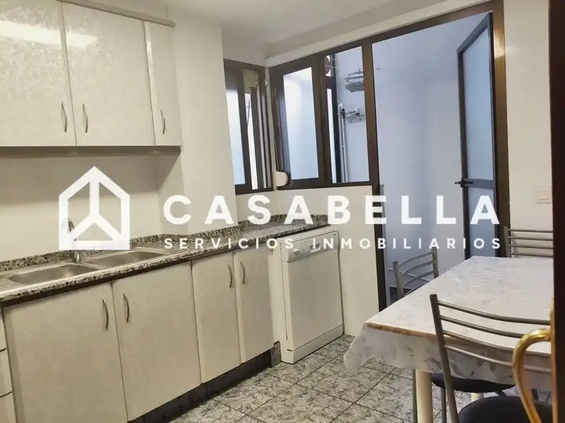 Kitchen of Flat for rent in Burjassot  with Air Conditioner, Heating and Furnished