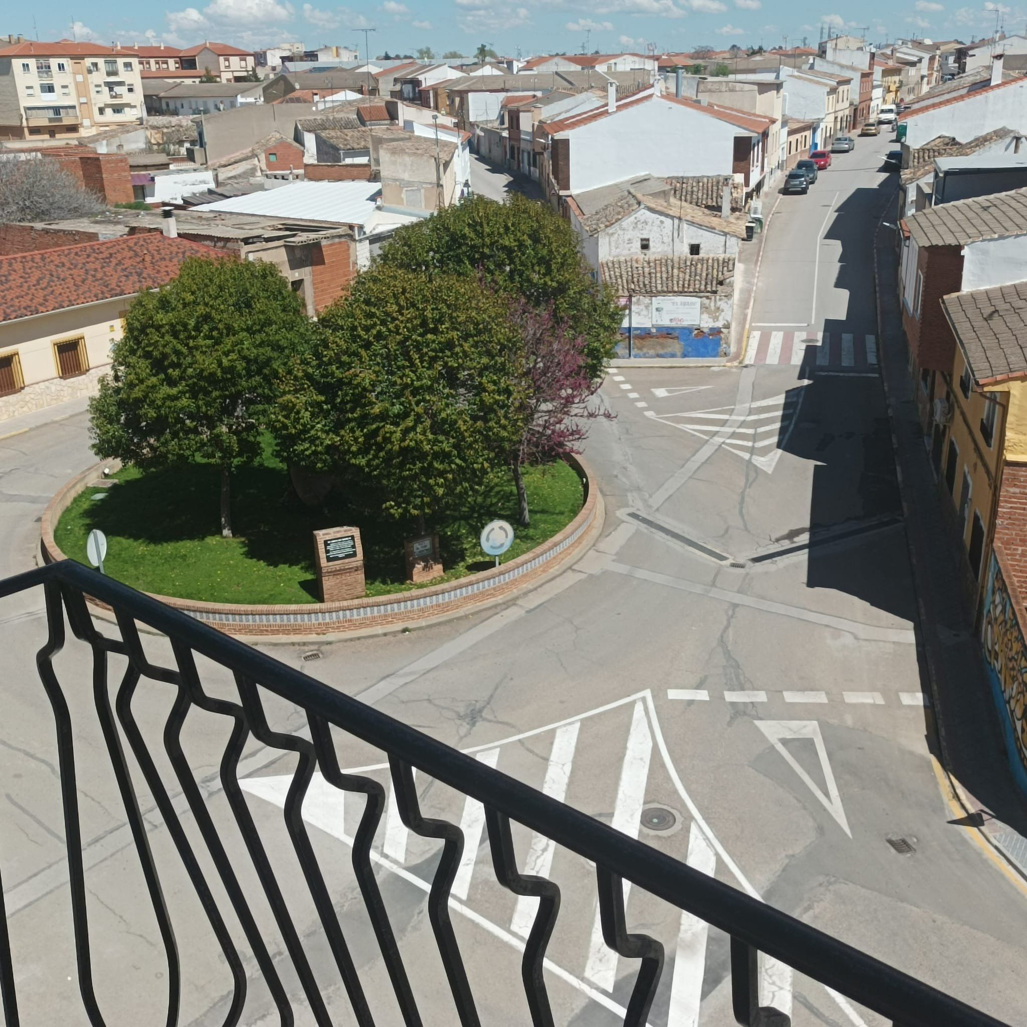 Exterior view of Flat for sale in Quintanar de la Orden  with Heating, Parquet flooring and Furnished