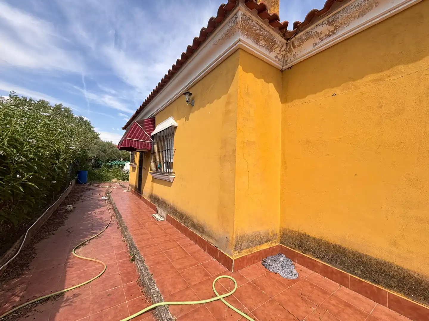 Vista exterior de Casa o xalet en venda en Mérida amb Aire condicionat, Jardí privat i Traster