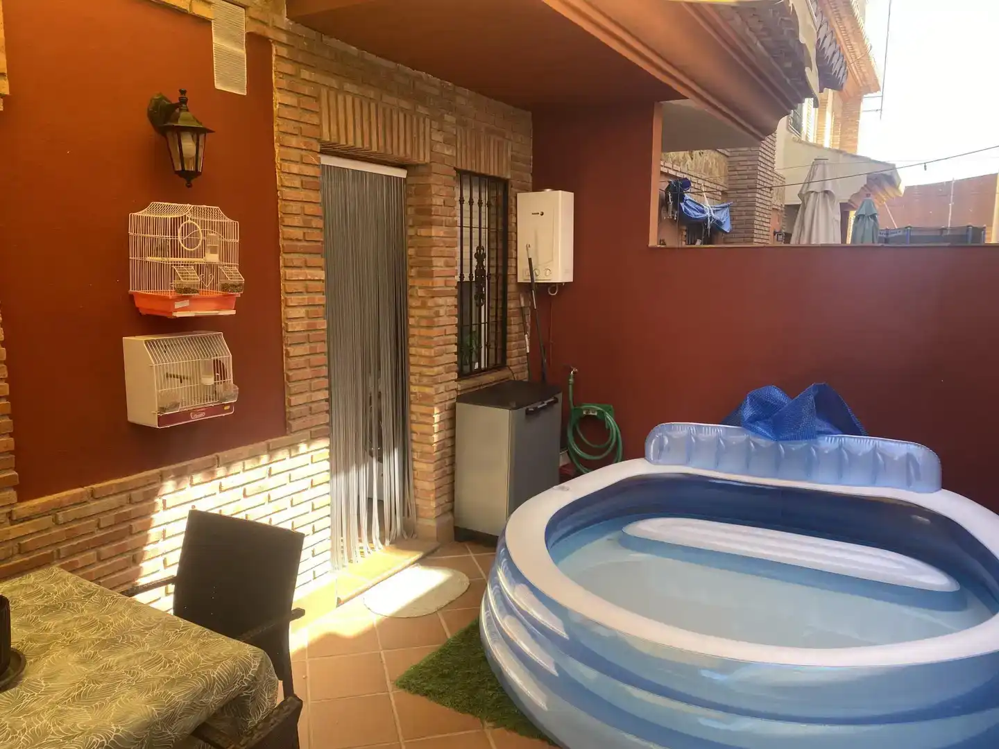 Jardí de Casa adosada en venda en Cájar amb Aire condicionat i Balcó