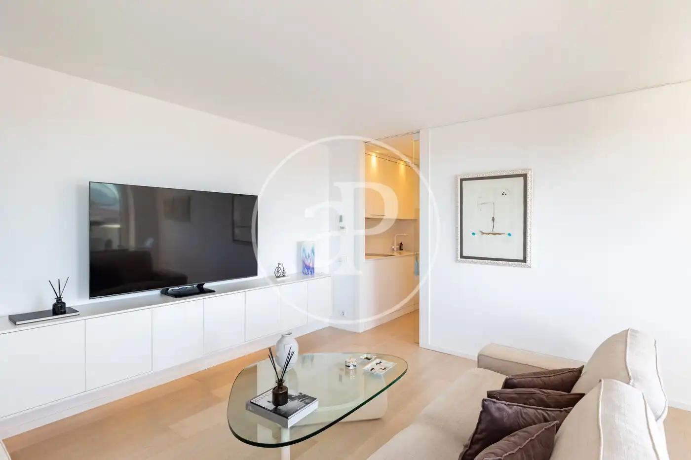 Sala de estar de Piso en venta en Barcelona con Aire acondicionado, Calefacción y Terraza