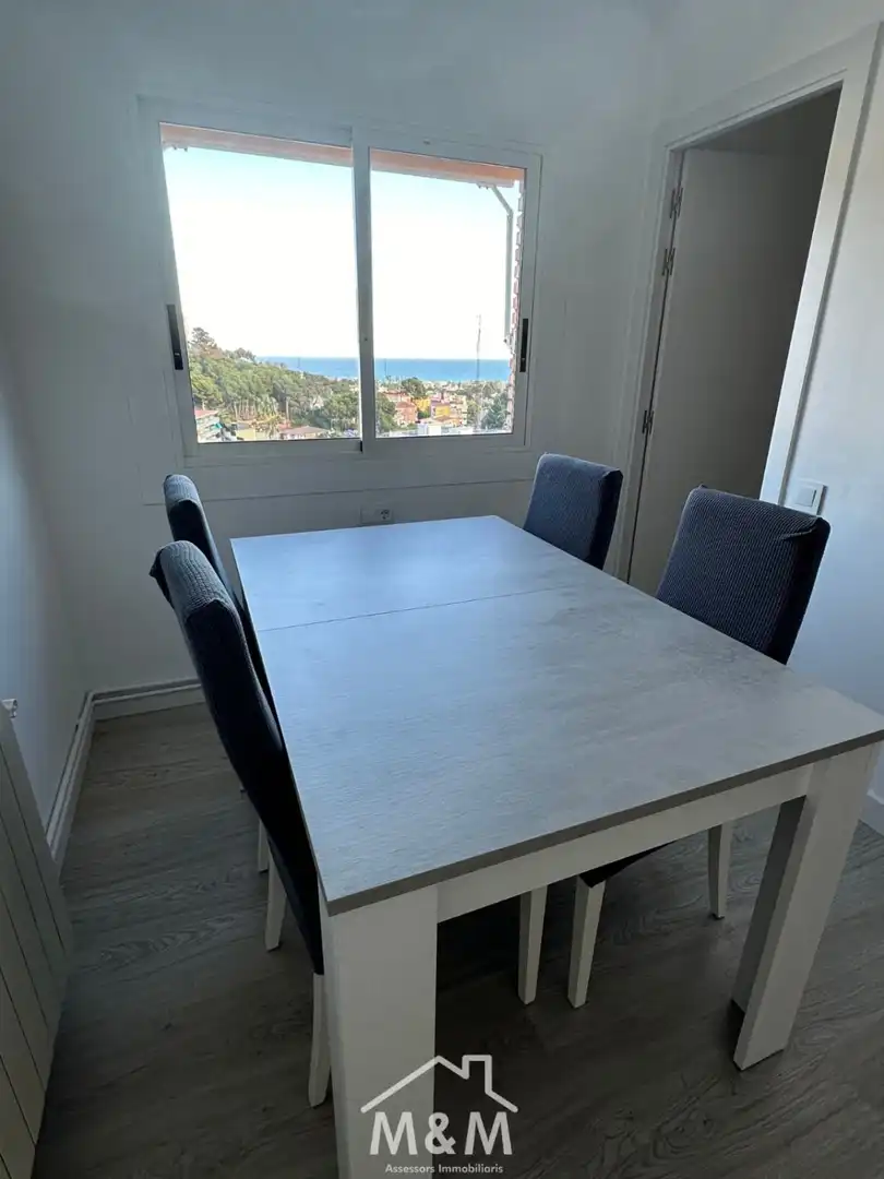 Dining room of Attic for rent in Castelldefels  with Heating, Terrace and Community pool