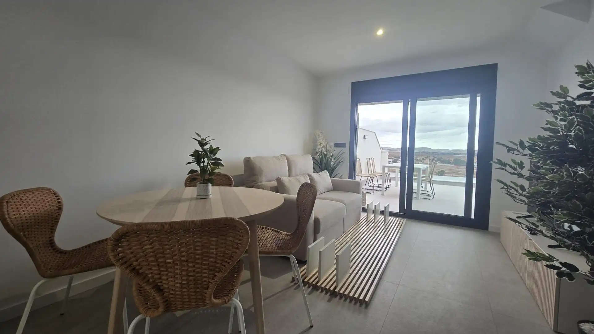 Sala de estar de Apartamento en venta en Mutxamel con Aire acondicionado, Calefacción y Terraza