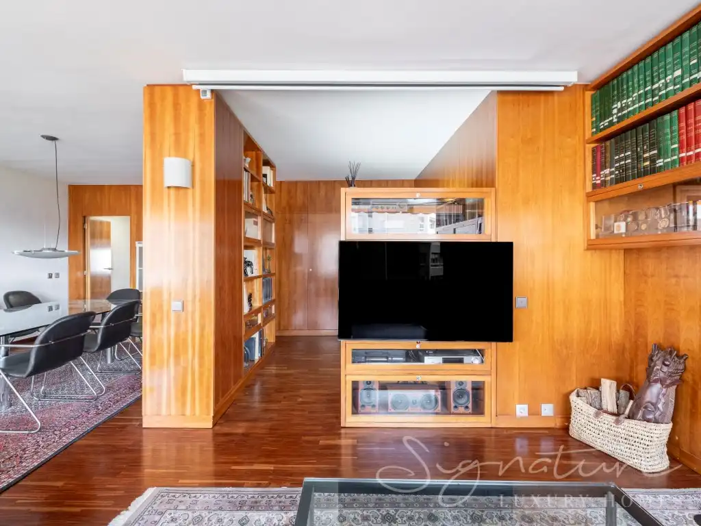 Sala d'estar de Pis de lloguer en Barcelona amb Aire condicionat, Terrassa i Moblat