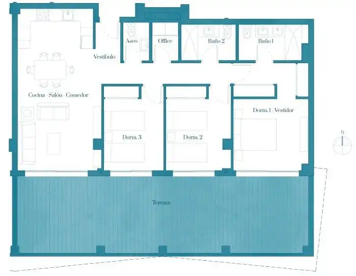 Habitatge amb piscina en venda a Centro ciudad, imagen 26