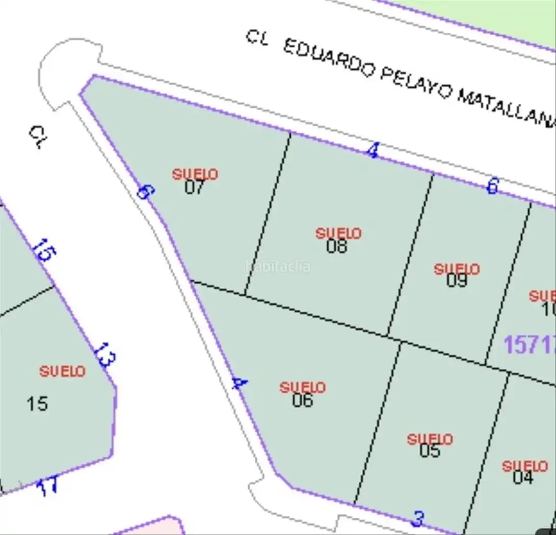 Wohnbaugrundstück zum Verkauf in Calle Alguacit Eduardo Pelayo Matallana 18, imagen 2