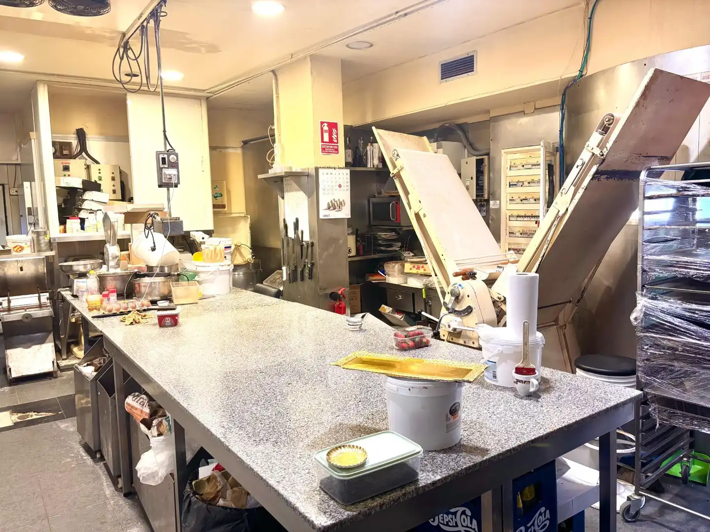 Cocina de Local de alquiler en Málaga con Aire acondicionado