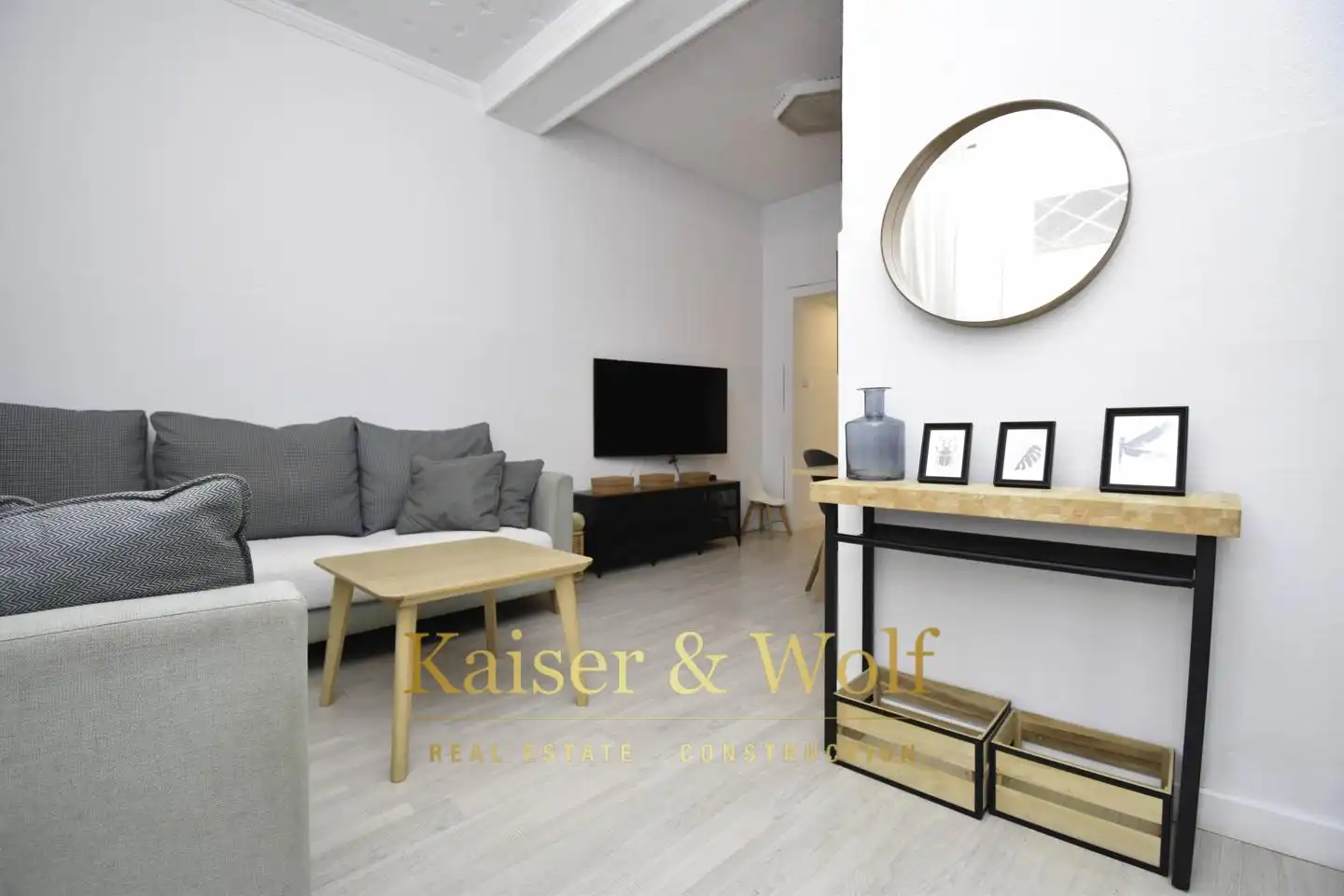 Wohnzimmer von Erdgeschoss zum Verkauf in Santa Pola mit Terrasse, Möbliert und Balkon