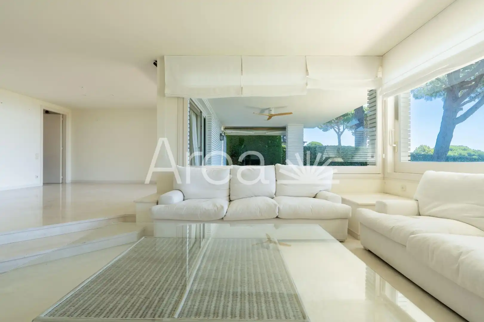 Living room of Houses for rent in Sant Andreu de Llavaneres  with Air Conditioner, Heating and Private garden