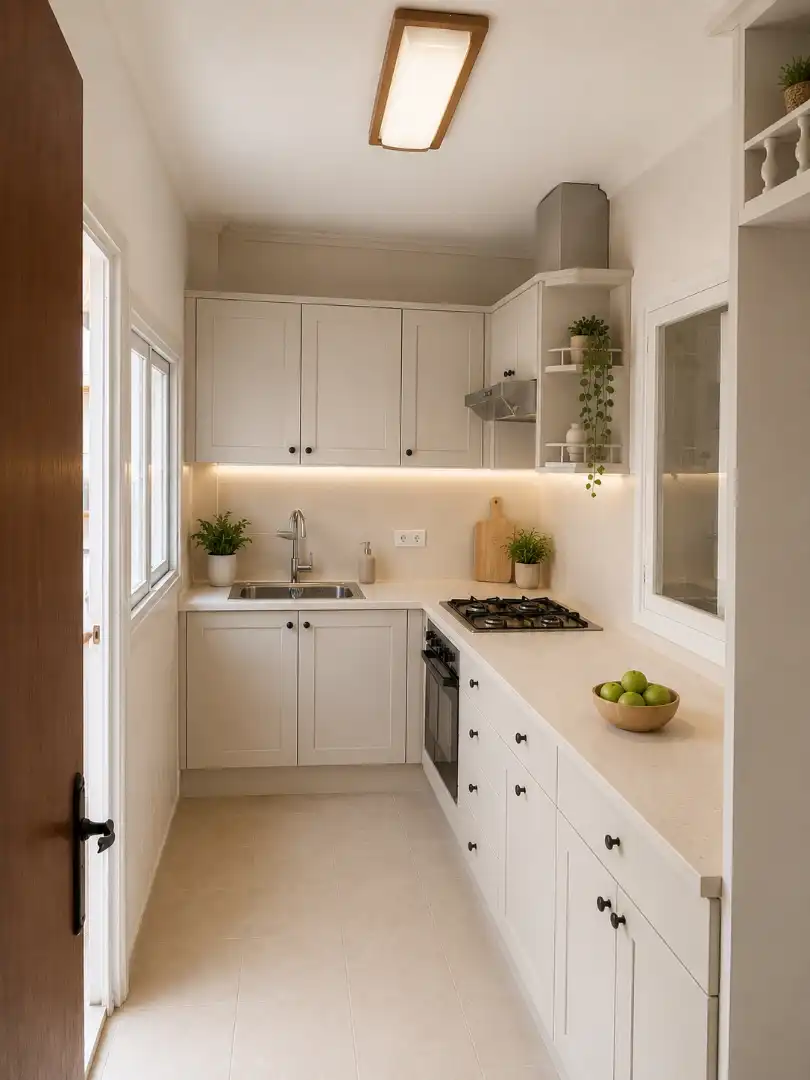 Cocina de Casa adosada en venta en Alberic con Aire acondicionado, Calefacción y Terraza