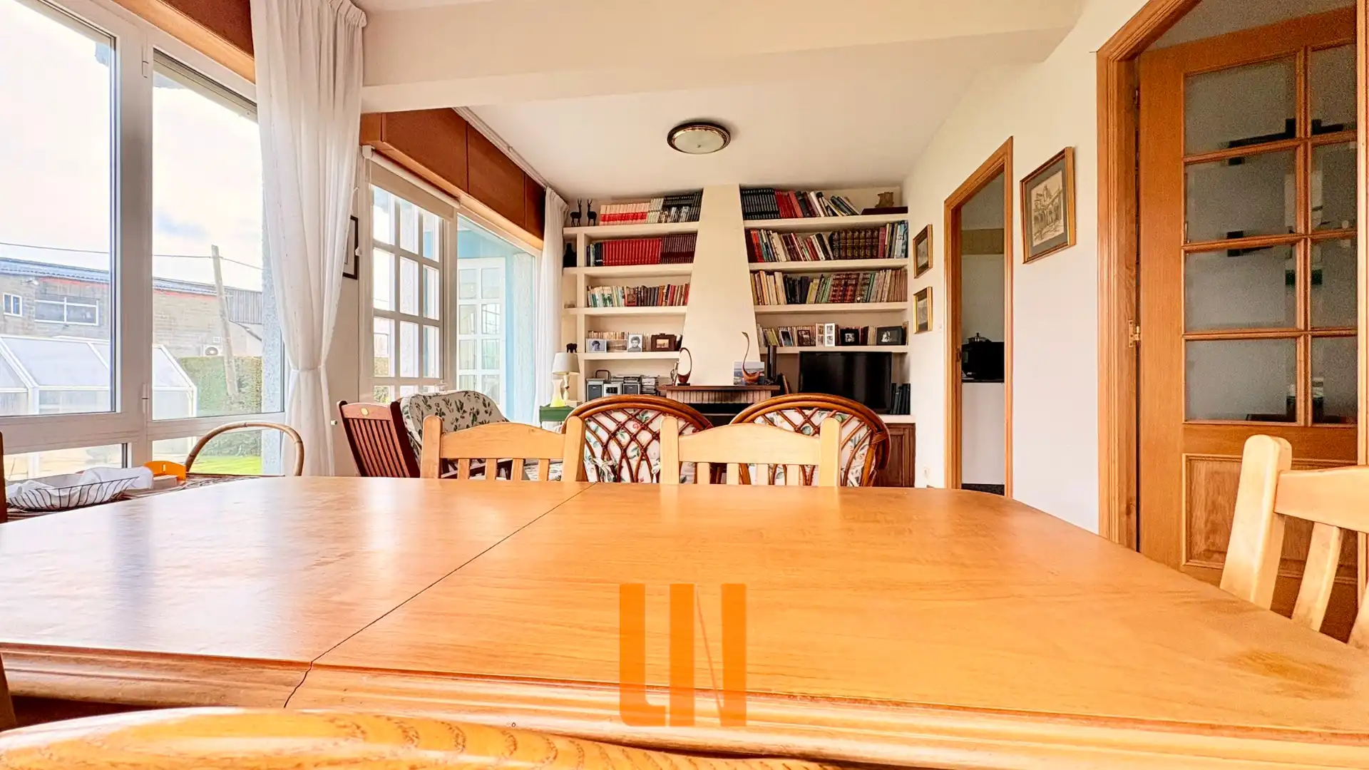 Dining room of Houses for sale in Oleiros  with Heating, Private garden and Parquet flooring