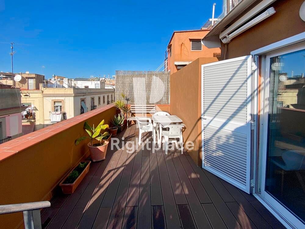 Terrassa de Àtic de lloguer en  Barcelona Capital amb Aire condicionat, Calefacció i Terrassa