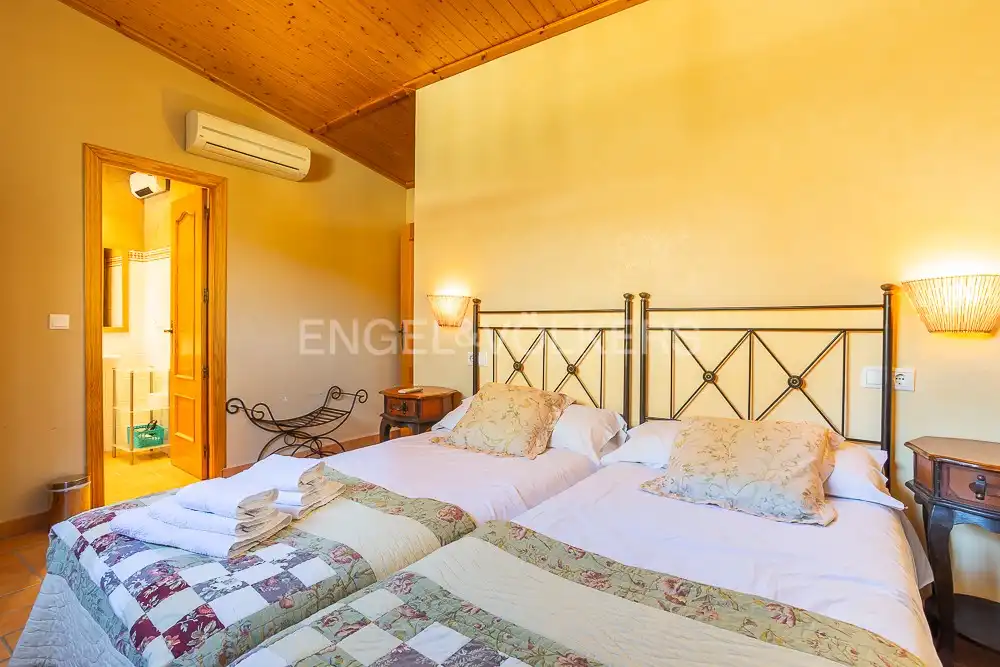 Bedroom of Houses for sale in La Vall de Laguar  with Air Conditioner, Heating and Terrace