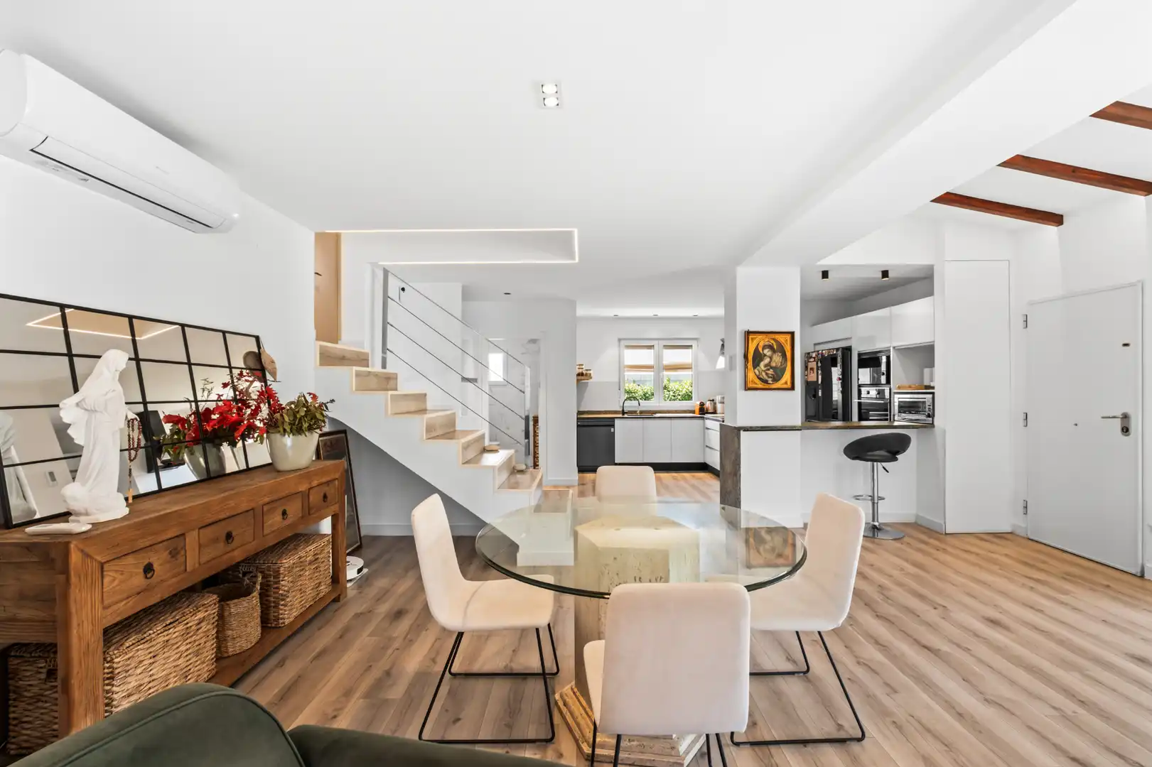 Dining room of Houses for sale in Mutxamel  with Air Conditioner, Heating and Private garden