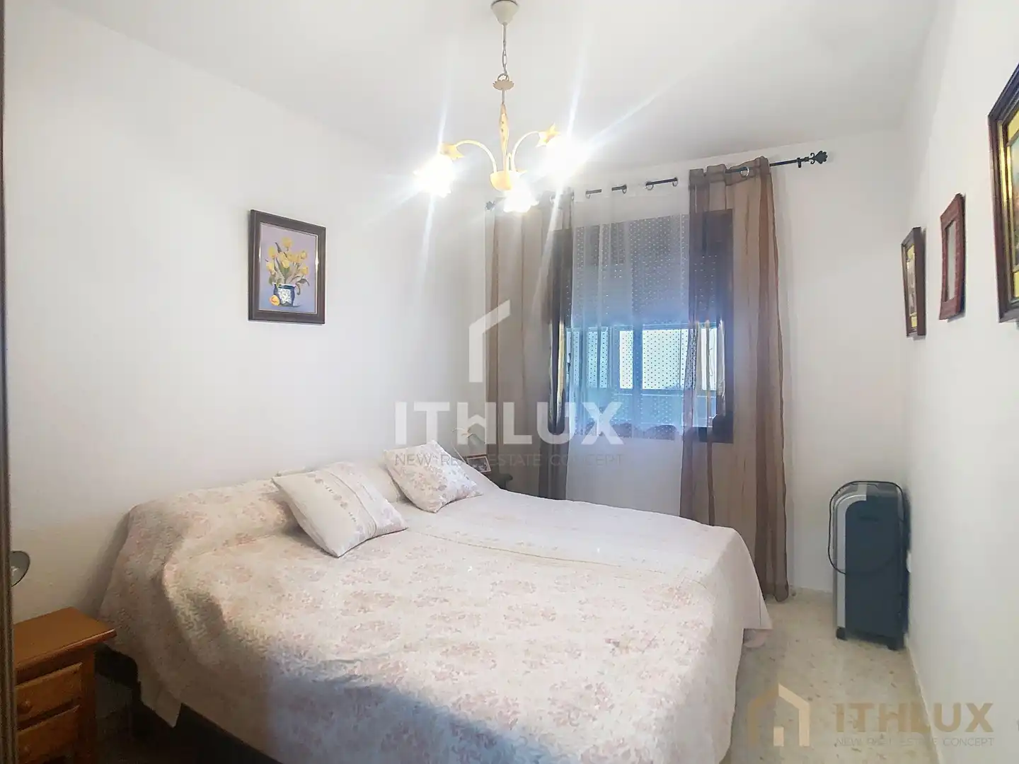 Bedroom of Flat for sale in Olivenza  with Air Conditioner and Balcony