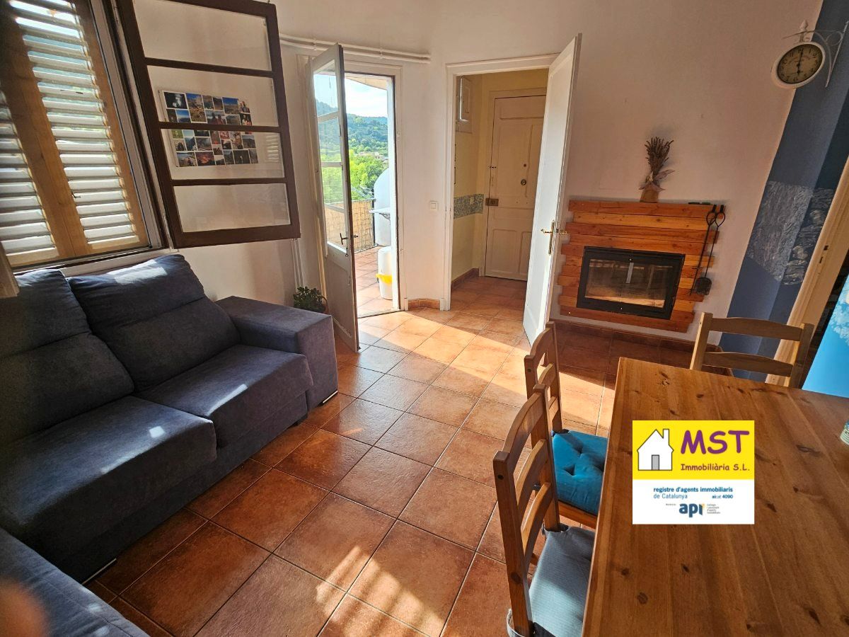 Living room of Flat for sale in Puig-reig  with Heating, Private garden and Terrace