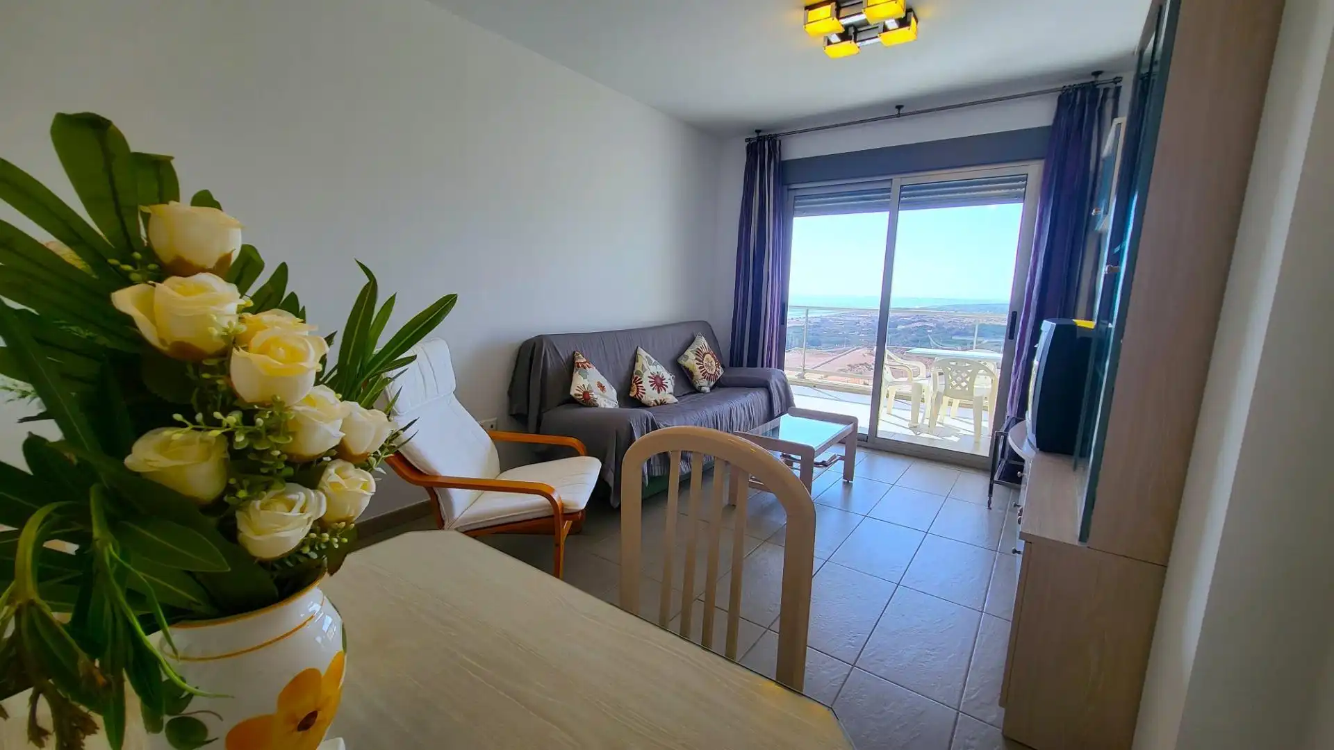 Living room of Apartments for sale in Elche / Elx  with Air Conditioner, Heating and Private garden