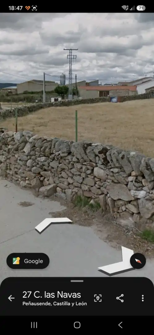 Exterior view of Land for sale in Peñausende