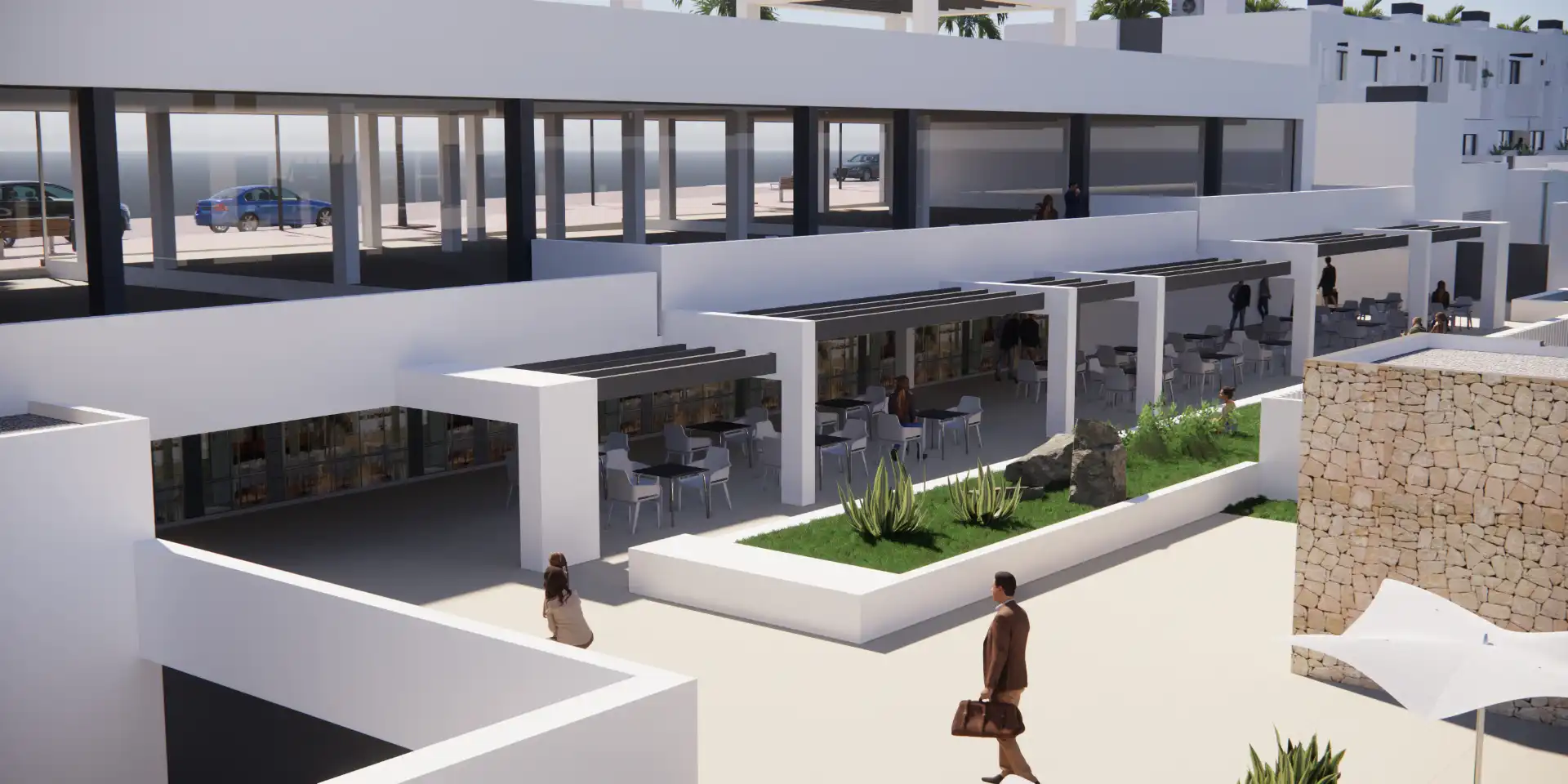 Terrasse von Geschaftsraum zum Verkauf in Níjar