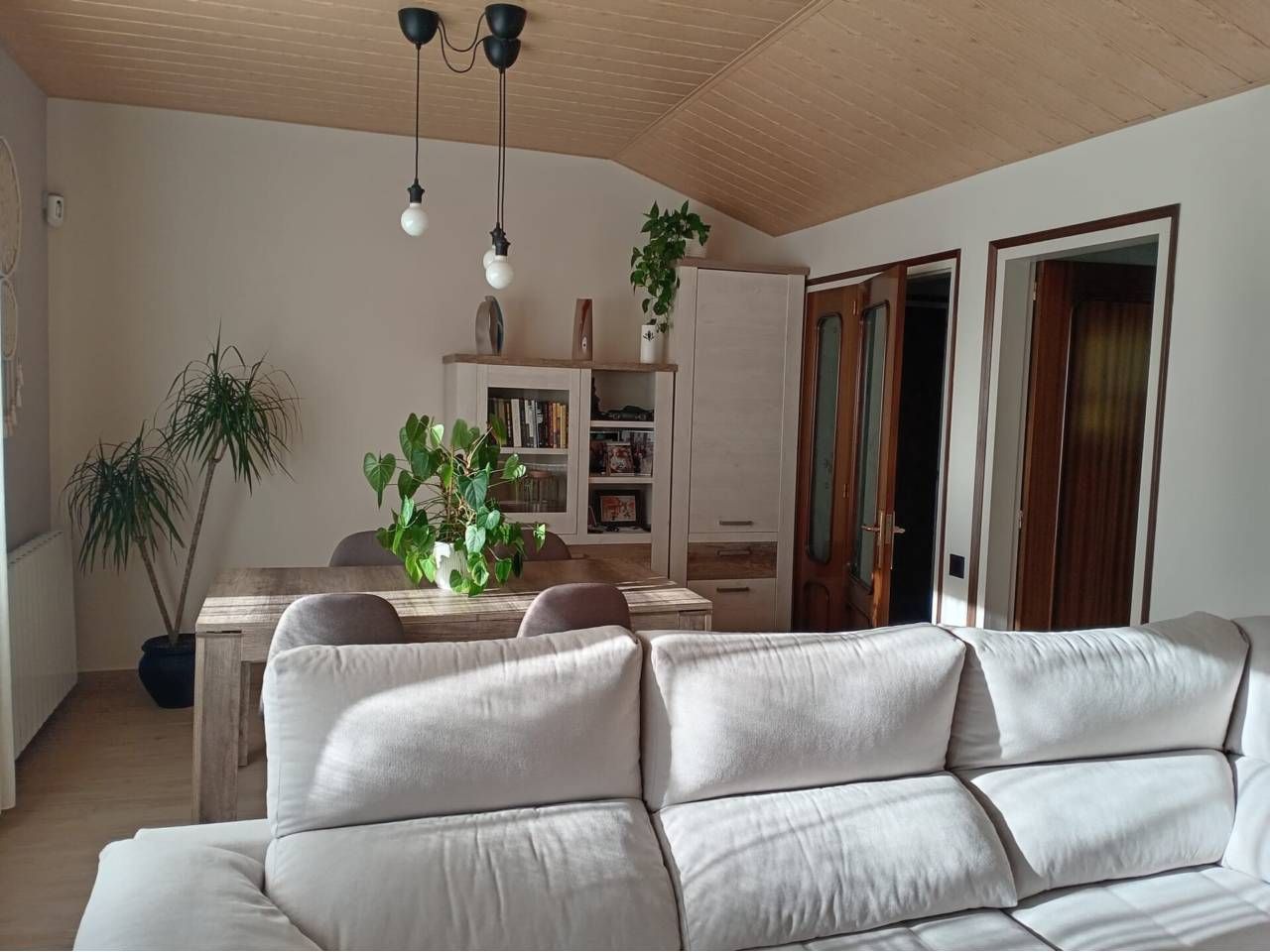 Sala de estar de Piso de alquiler en Sant Hilari Sacalm con Calefacción