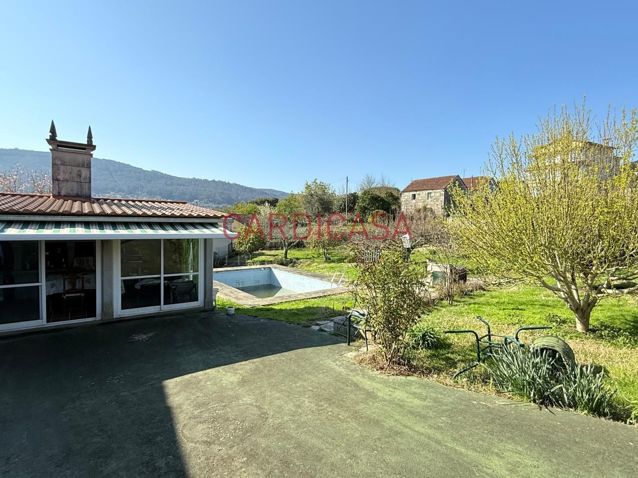 Jardí de Casa o xalet en venda en Vilaboa amb Calefacció, Jardí privat i Terrassa