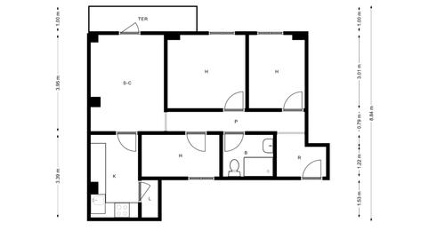 Foto 5 de Pis de lloguer a La Constitución - Canaleta, Valencia