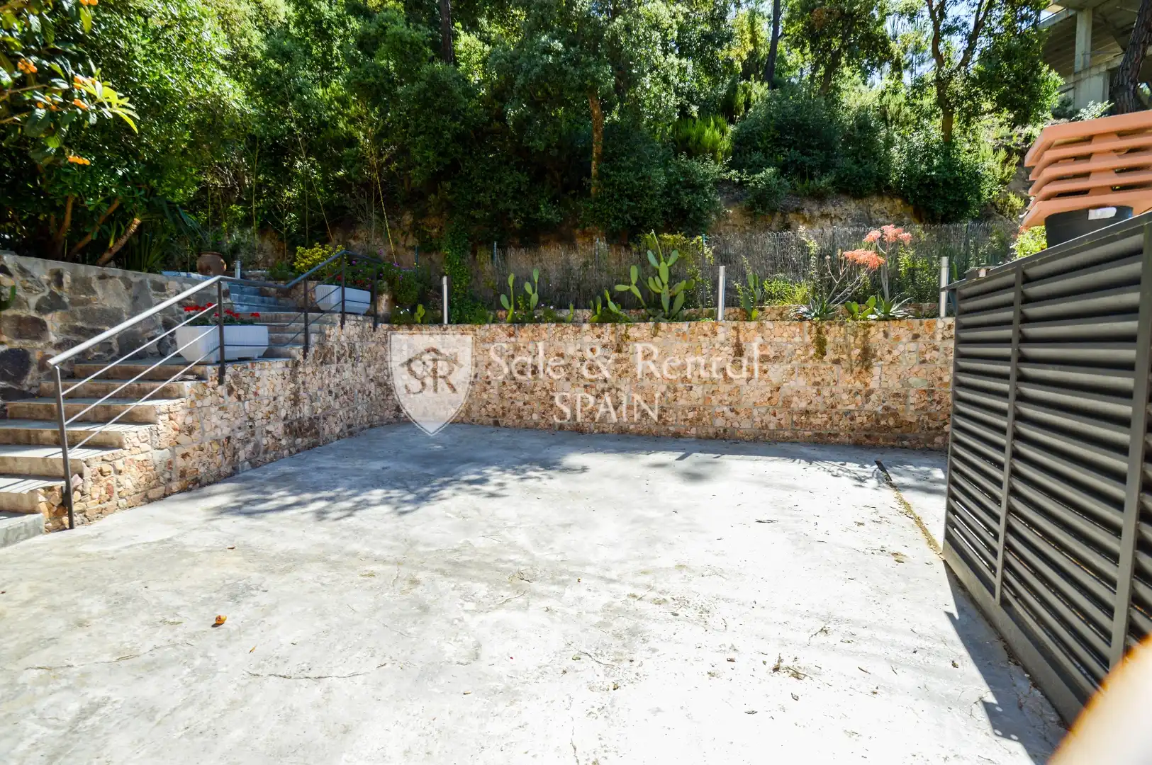 Terrassa de Casa o xalet en venda en Lloret de Mar amb Aire condicionat, Jardí privat i Terrassa