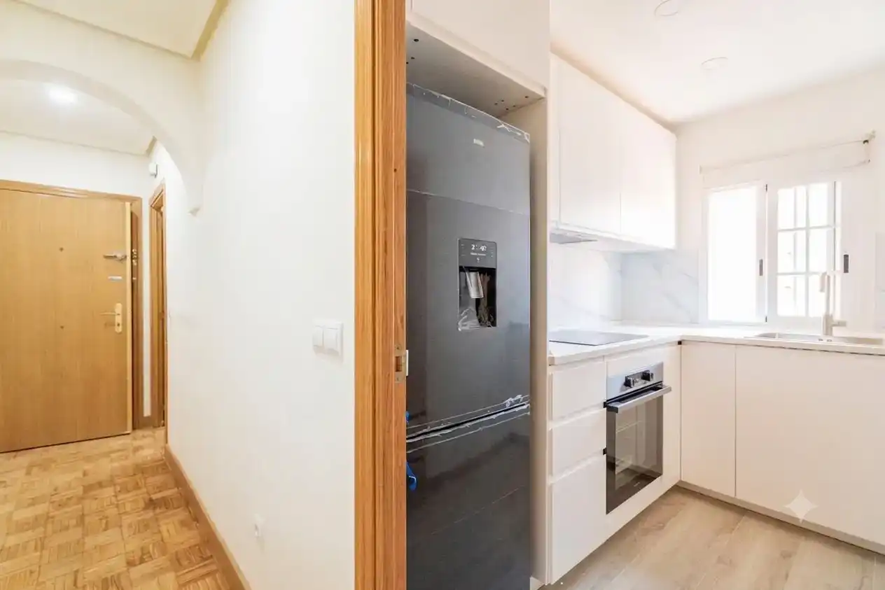 Küche von Wohnung zur Miete in  Madrid Capital mit Klimaanlage