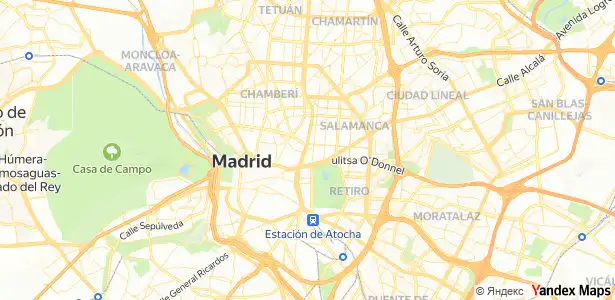 Exterior view of Houses for sale in Barrio de Salamanca