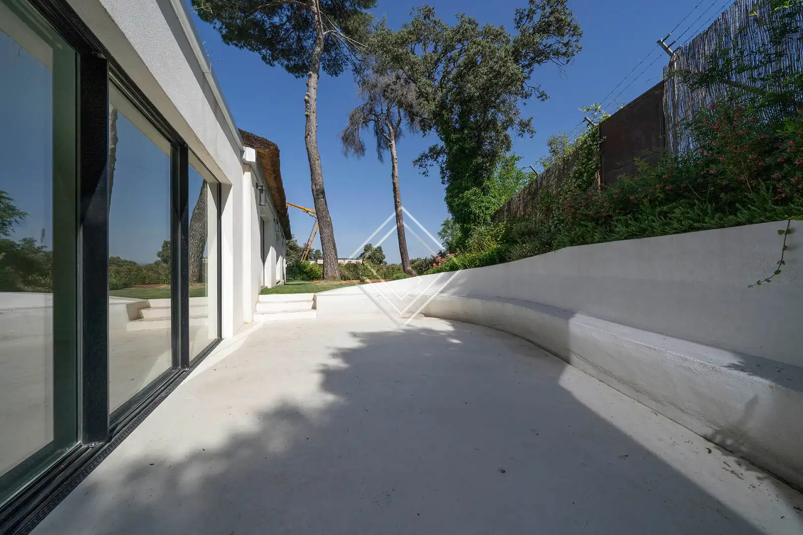 Terrassa de Casa o xalet de lloguer en Madrid amb Aire condicionat, Jardí privat i Terrassa