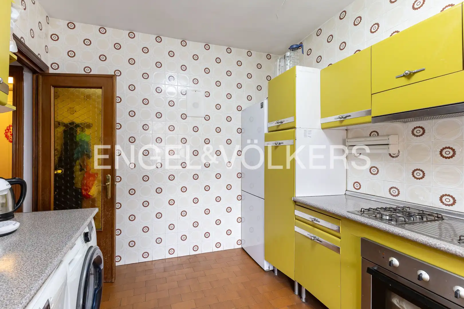Küche von Maisonette zum Verkauf in Madrid mit Klimaanlage, Heizung und Parkett