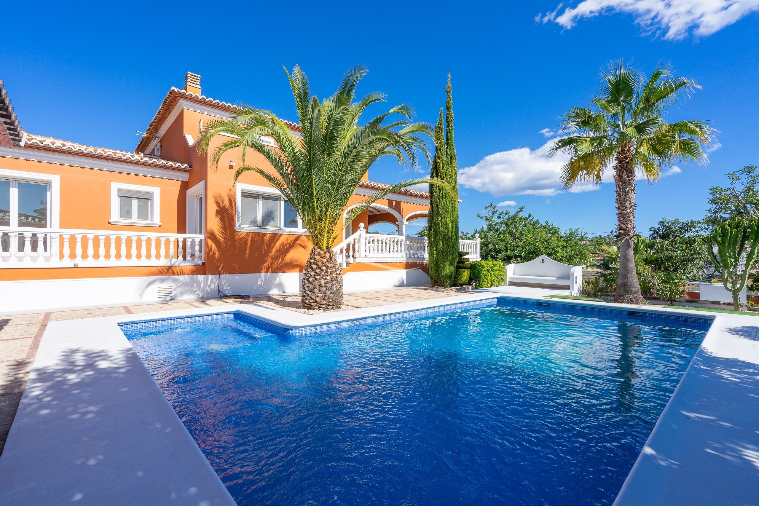 Vista exterior de Casa o xalet de lloguer en Jávea / Xàbia amb Aire condicionat, Calefacció i Terrassa