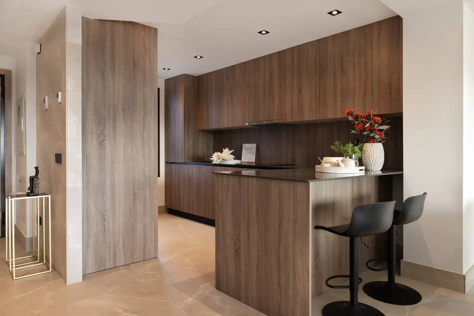 Cocina de Casa adosada en venta en Istán con Aire acondicionado, Calefacción y Jardín privado