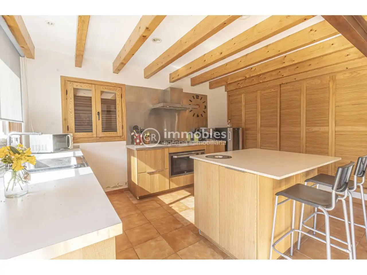 Cocina de Casa o chalet en venta en Alaró con Aire acondicionado, Calefacción y Jardín privado