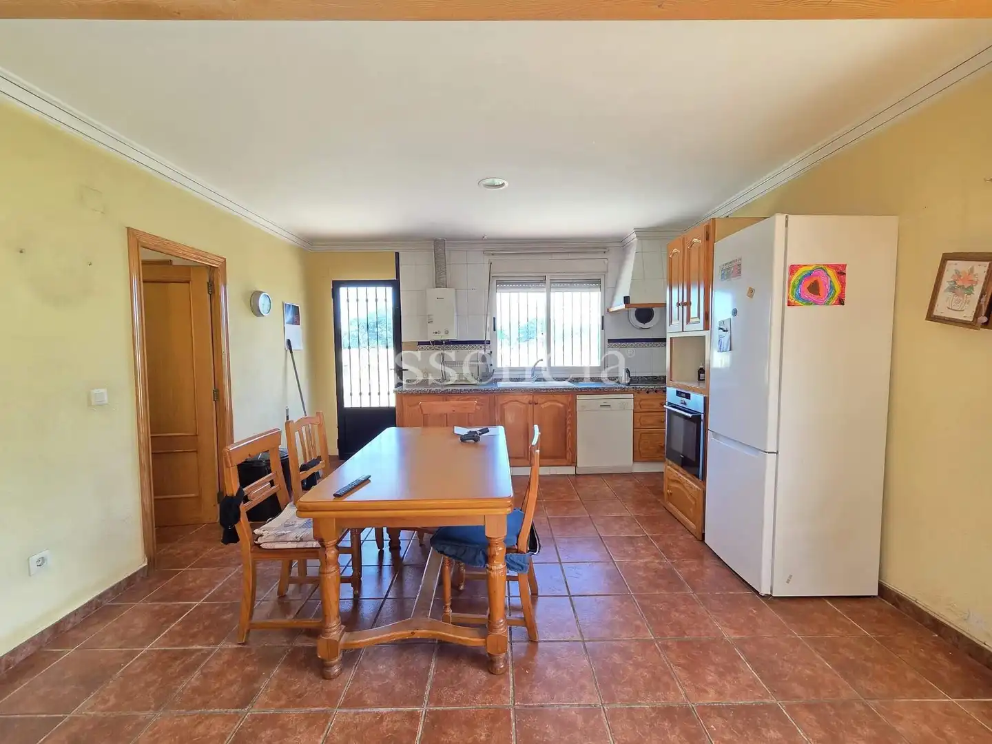 Cocina de Casa o chalet en venta en Vilallonga / Villalonga con Terraza