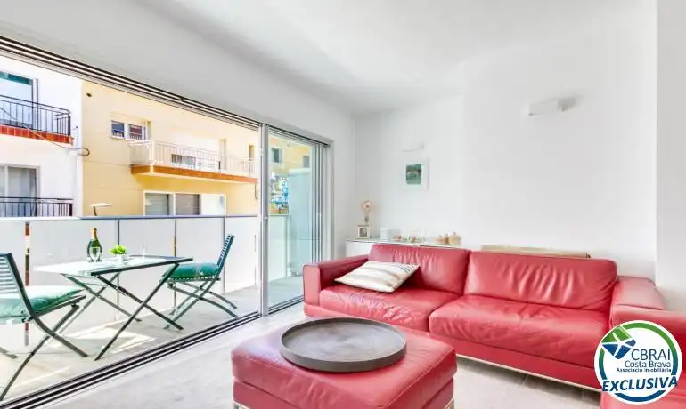 Sala d'estar de Apartament en venda en Roses